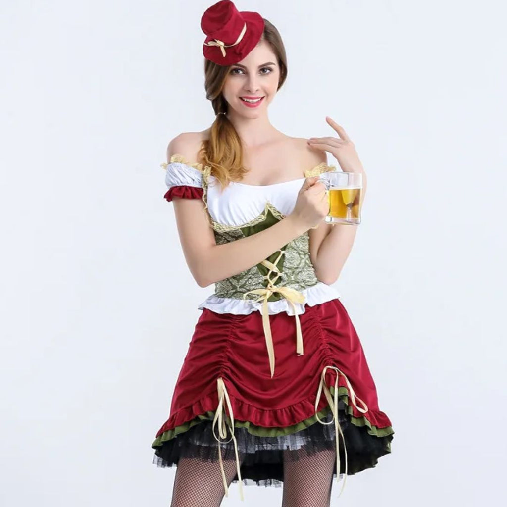Dirndl Margot – Oktoberfest Jurk Voor Dames | Traditioneel Beiers Kostuum