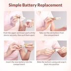 Facial Hair Remover – Gentle Precision Tool with Smooth-Glide Head & Compact Design