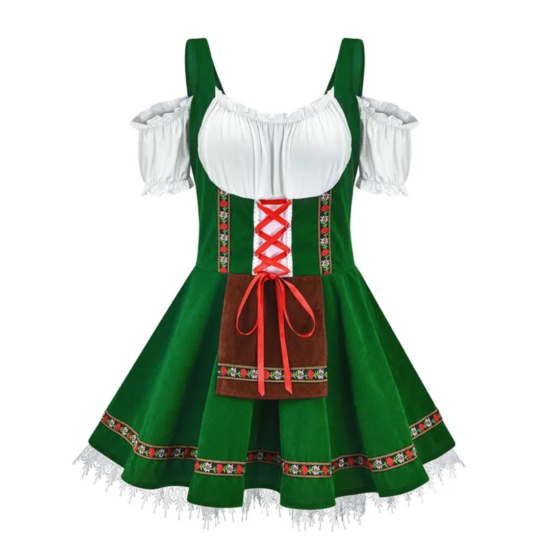 Dirndl Birgit – Traditional Bavarian Oktoberfest Dress for Women | Cosplay & Fancy Dress Costume