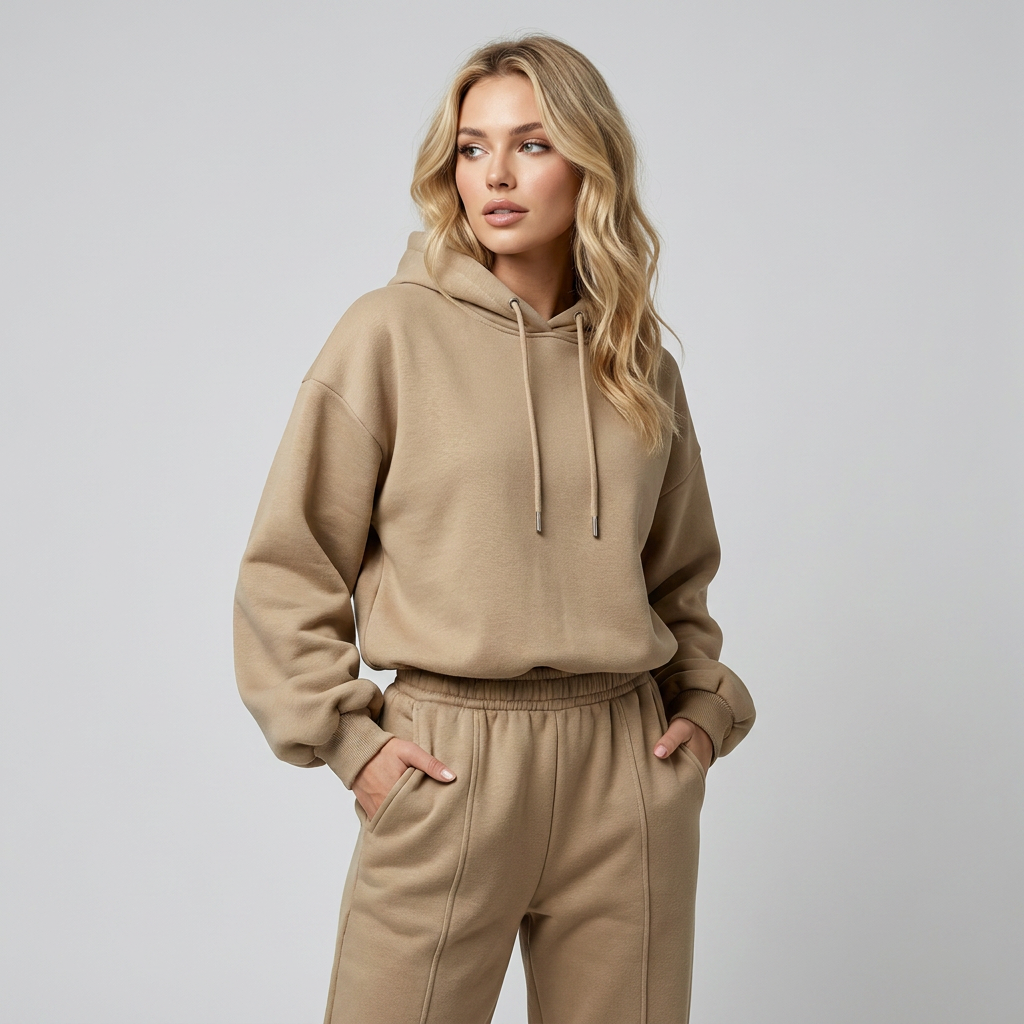 Women’s Hoodie Tracksuit Set | Relaxed Fit, Soft Fabric & Elevated Everyday Lounge Style