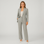 Women’s Tailored Suit Set | Polished Blazer Fit, Straight-Leg Trousers & Modern Office Style