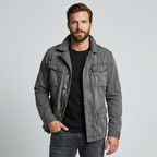 Men’s Vintage Field Jacket | Rugged Utility Style, Multi-Pocket Design & Relaxed Everyday Fit
