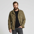 Men’s Vintage Field Jacket | Rugged Utility Style, Multi-Pocket Design & Relaxed Everyday Fit
