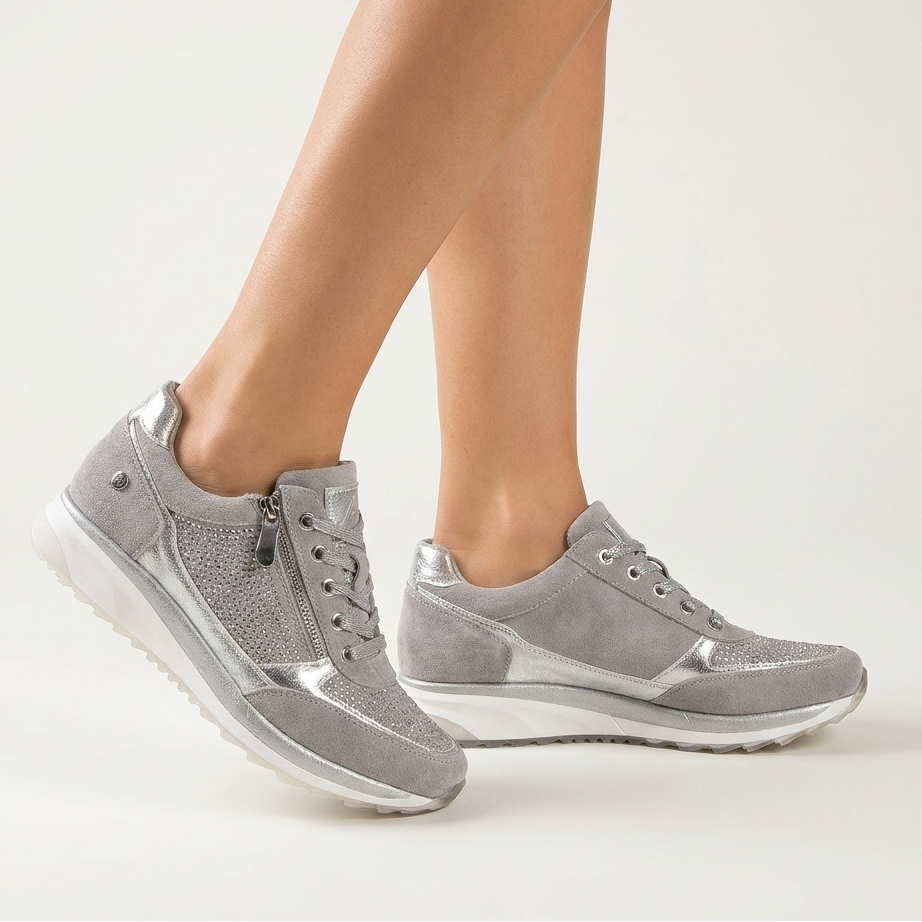 Women’s Wide-Fit Walking Shoes | Breathable Mesh, Cushioned Sole & Comfort Fit