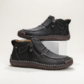 Men’s Casual Ankle Boots | Side Zip, Hand-Stitched Detail & Cushioned Sole