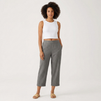 Women’s Relaxed Linen Pants | Lightweight Fabric, Elastic Waist & Summer Fit
