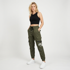 Women’s High-Waist Cargo Joggers | Utility Pockets, Elastic Waist & Streetwear Fit