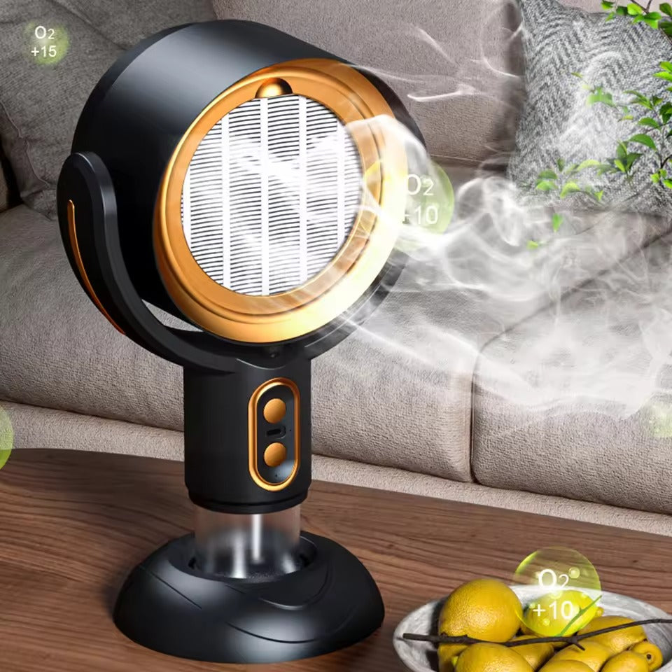 Smoke and Odour Absorber – Compact Unit with a Quiet Fan