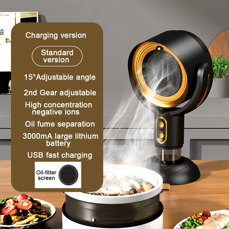 Smoke and Odour Absorber – Compact Unit with a Quiet Fan