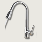 Pull-Down Kitchen Faucet – Single Handle Sink Mixer Tap with Dual Spray
