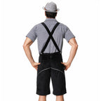 Lederhose Wolfgang - Heren Lederhosen Oktoberfest Kostuum – Authentieke Beierse Outfit