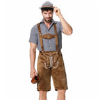 Lederhose Wolfgang - Heren Lederhosen Oktoberfest Kostuum – Authentieke Beierse Outfit