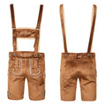 Lederhose Fritz - Compleet Oktoberfest Lederhosen Outfit met Bretels