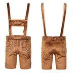 Lederhose Fritz - Compleet Oktoberfest Lederhosen Outfit met Bretels