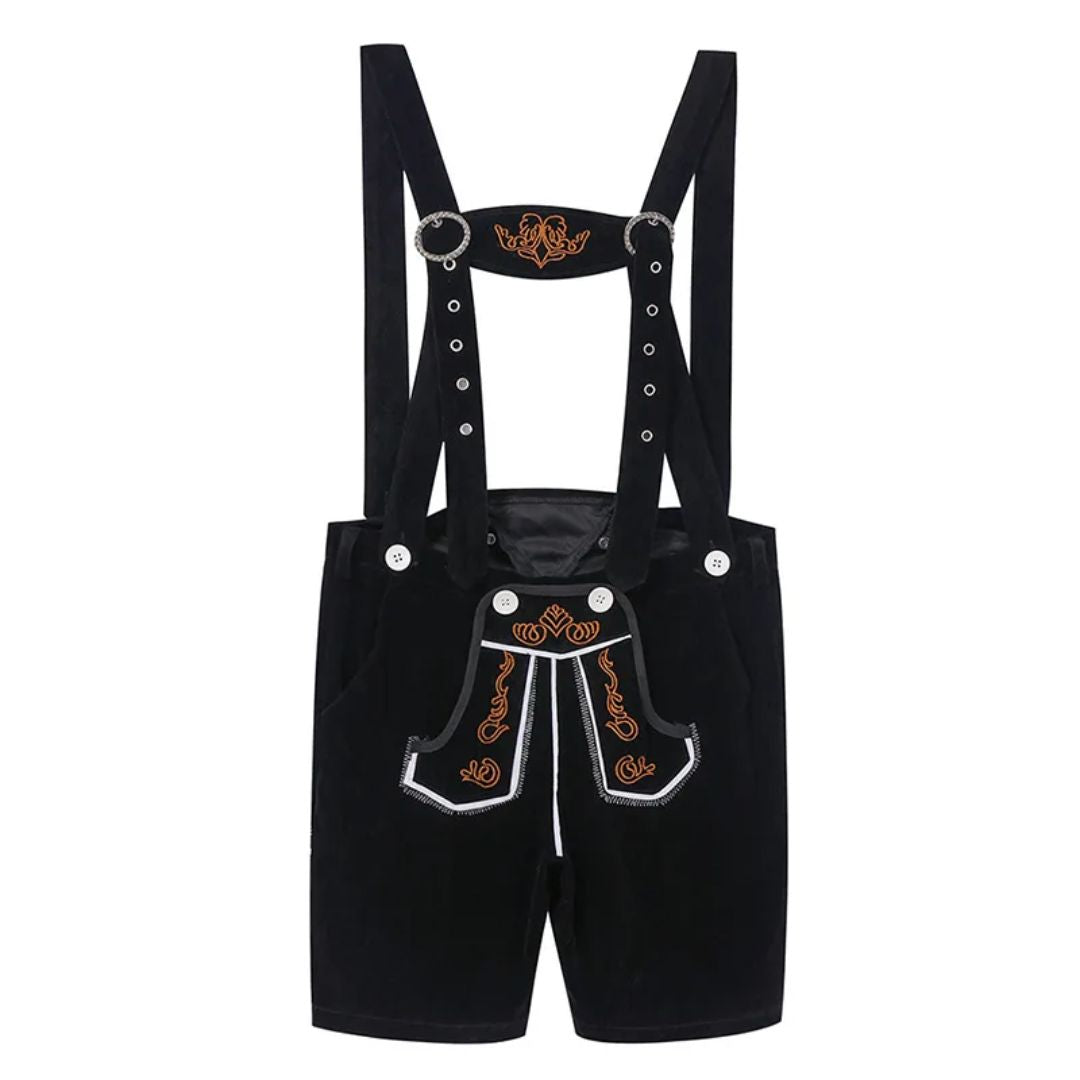 Lederhose Heidi – Women's Lederhosen Oktoberfest Costume – Traditional Bavarian Outfit