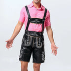 Lederhose Anton - Heren Lederhosen Oktoberfest Kostuum – Authentiek Beiers Outfit