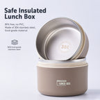 Thermal Lunch Box – Double-Walled Stainless Steel, Leak-Proof Seal