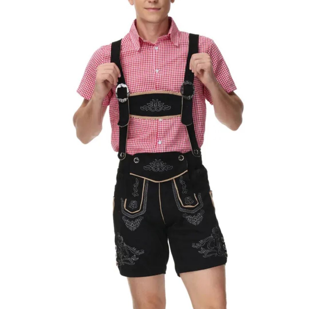 Lederhose Daniel – Classic Bavarian-Style Oktoberfest Costume for Men