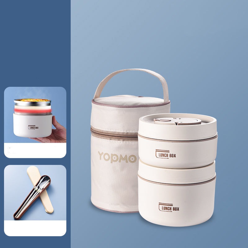 Thermal Lunch Box – Double-Walled Stainless Steel, Leak-Proof Seal