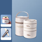 Thermal Lunch Box – Double-Walled Stainless Steel, Leak-Proof Seal