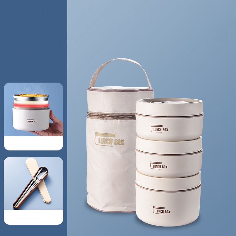 Thermal Lunch Box – Double-Walled Stainless Steel, Leak-Proof Seal
