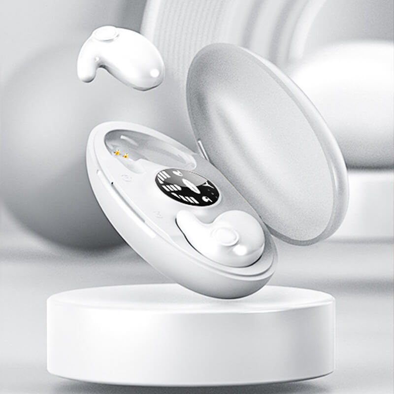 Wireless Low-Profile Earbuds – Ultra-Light Ergonomic Design with Long Battery Life